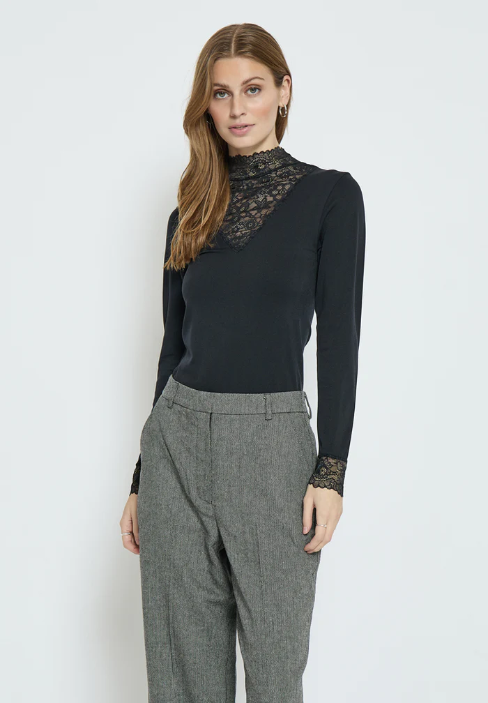 MSVanessa_V-Cut_Blouse-Blouse-MI3824-100_Black
