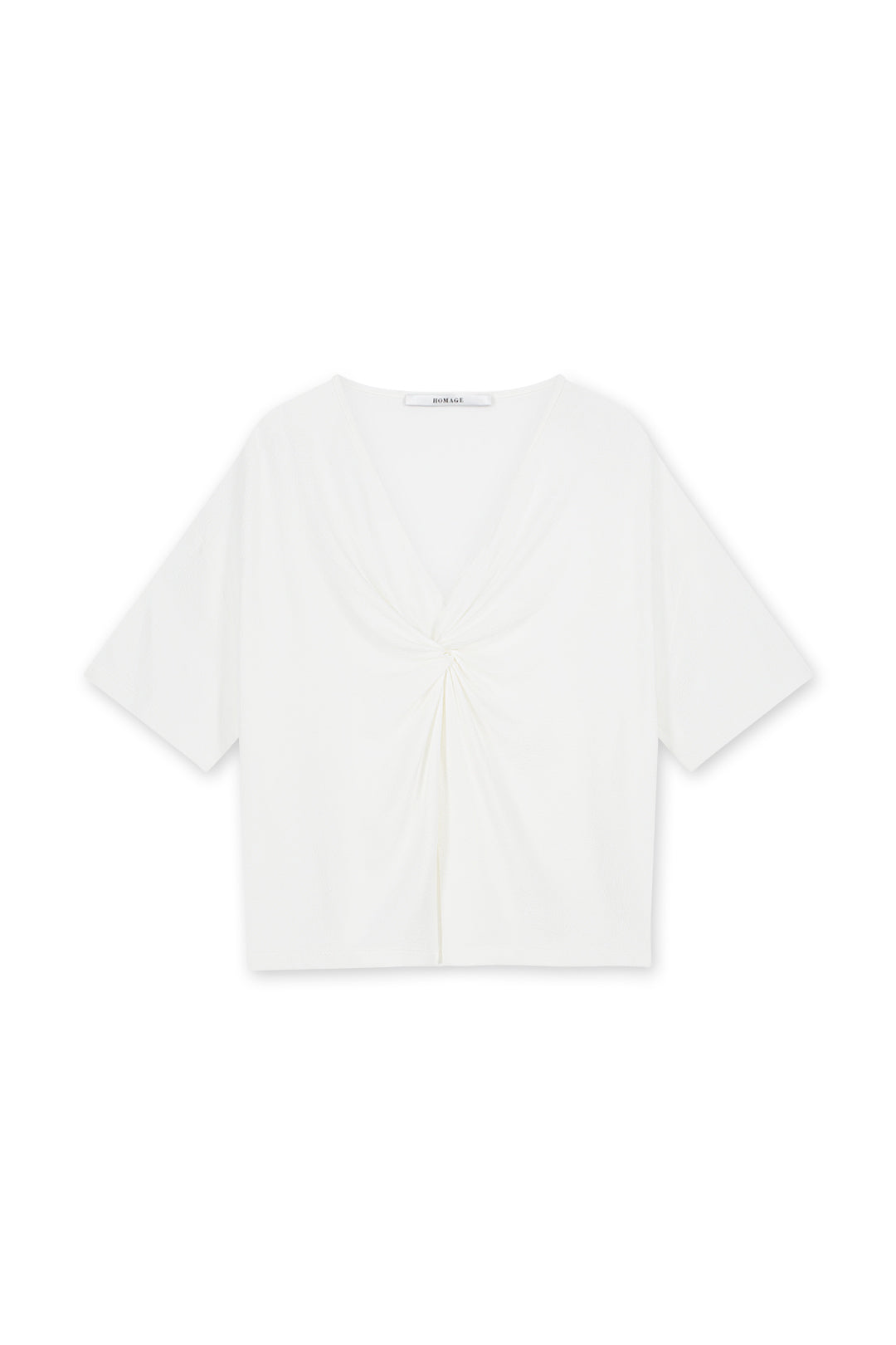 SS25_HOMAGE_H-CS25M75_Structured_Flowy_V-Neck_Top_Ivory_79_99