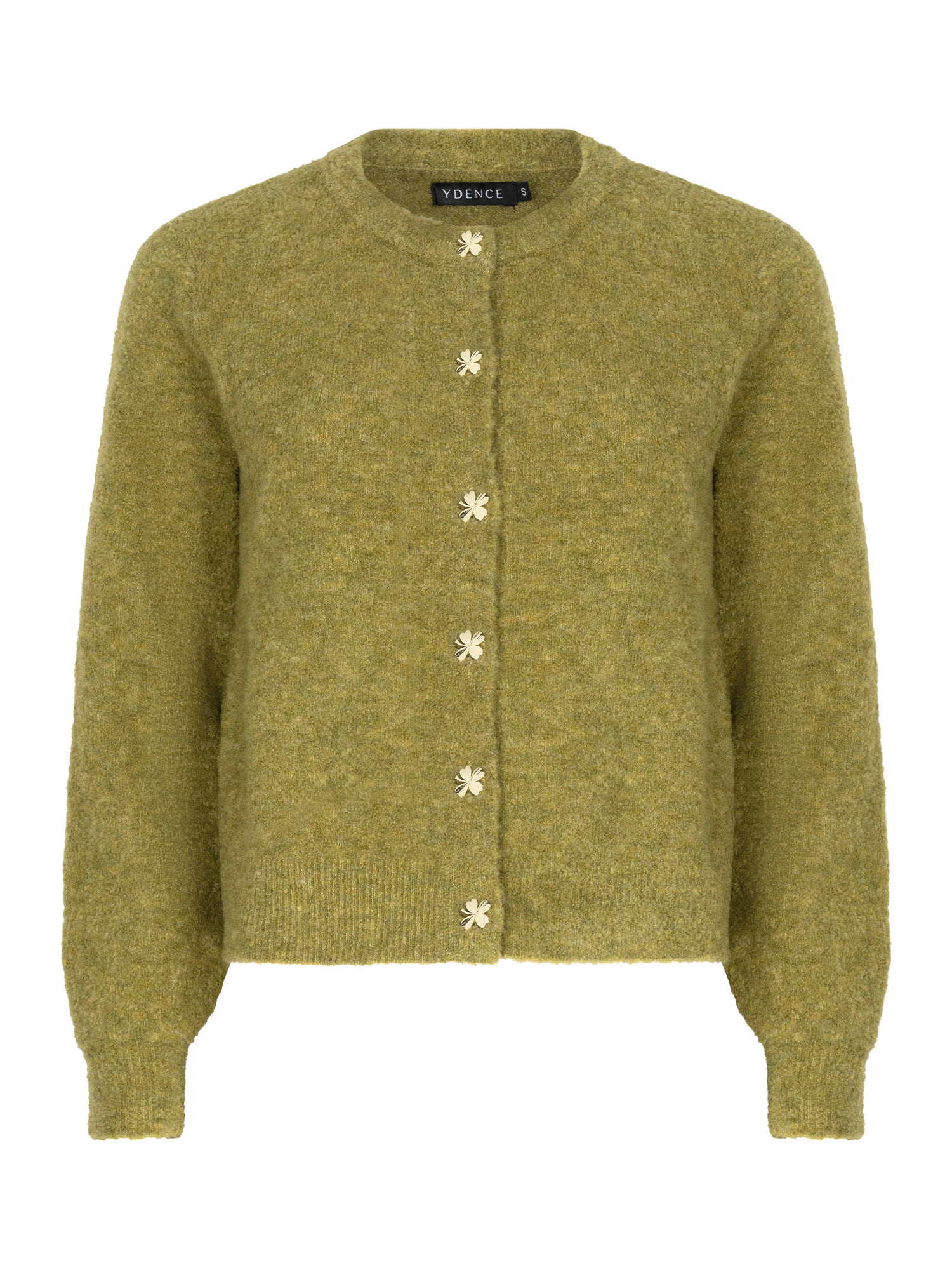 Cardigan Eden green front_white LR